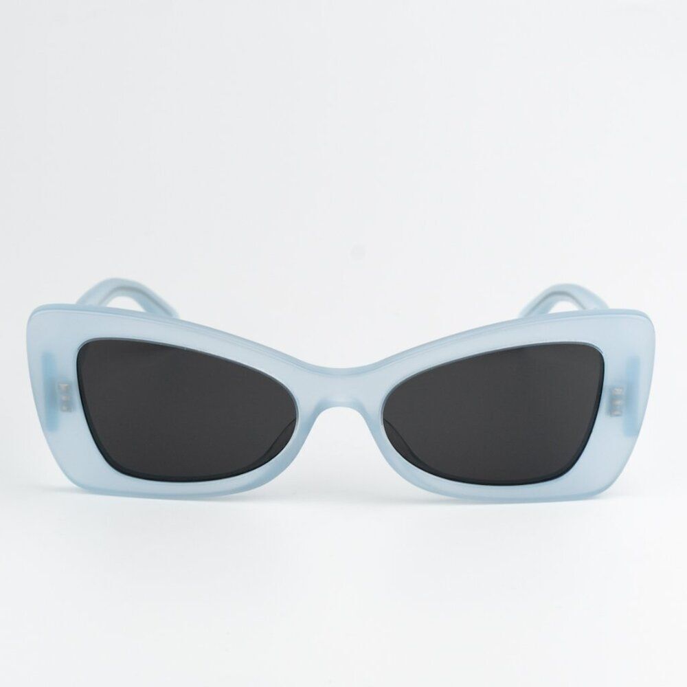 NEW Celine CL40236I 84A CELINE 3 DOTS Blue Grey Women Sunglasses - Picture 5 of 13